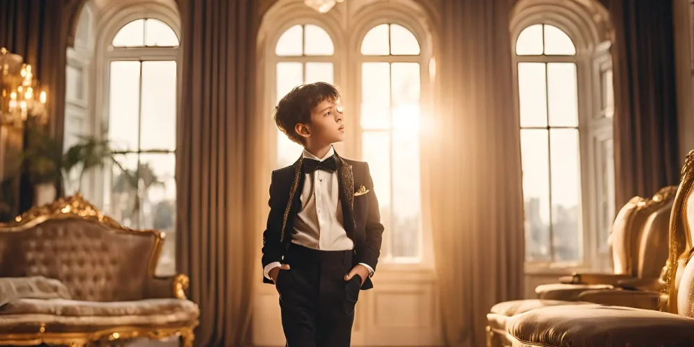 Luxury Boy kid dresses